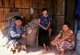 Thailand: Yunnanese muleteer and his family, Doi Mae Salong (Santikhiri), Chiang Rai Province